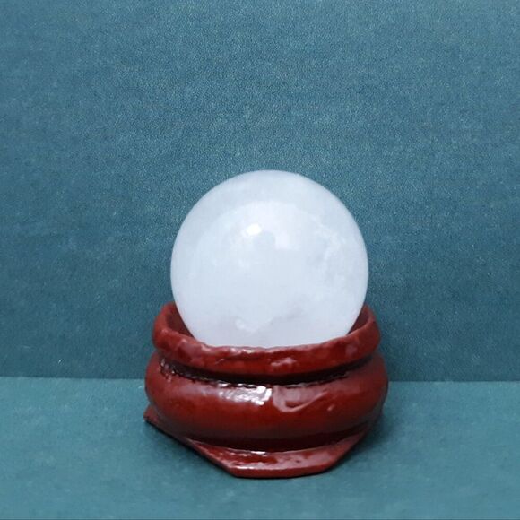 Crystal Energy Set 5 Small Healing Stone Spheres for Chakra & Meditation - Picture 4 of 13